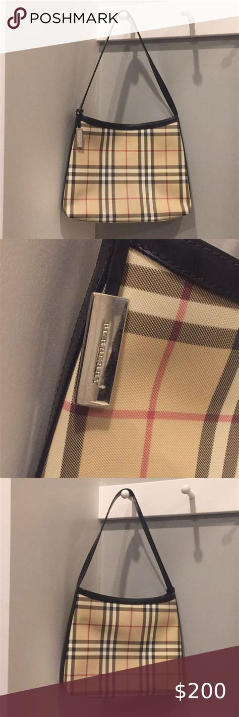 vintage nova check burberry handbag with flap